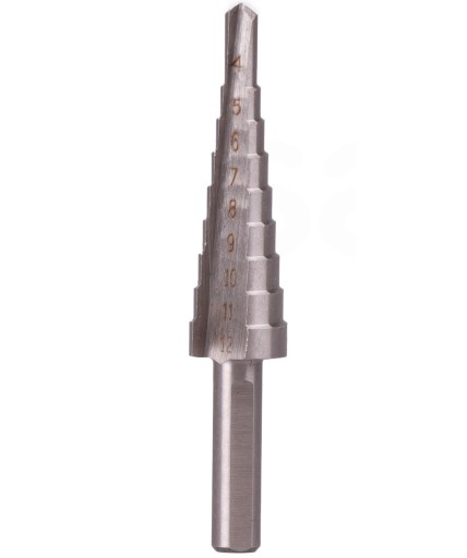 Viacstupňový kužeľový vrták 4-12 mm