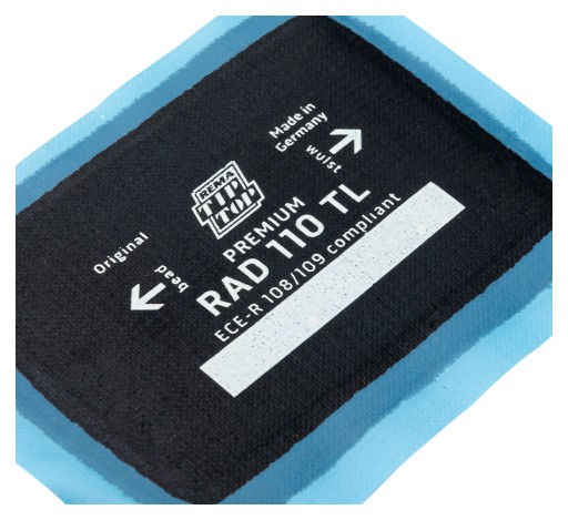 Insert Patch Radiálne záplaty pneumatík TL-110 55x75mm