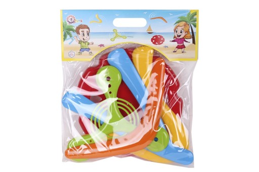 SADA 5 vrhacích kotúčov BOOMERANG BOOMERANG