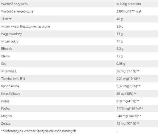 Vylúpaná tekvica 100 g