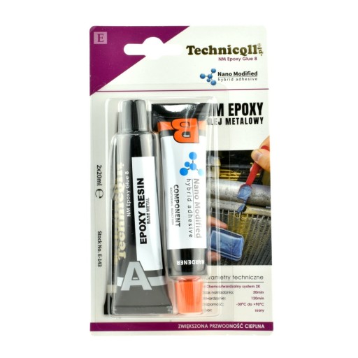 TECHNICOLL METAL EPOXIDOVÉ LEPIDLO 2x20ml