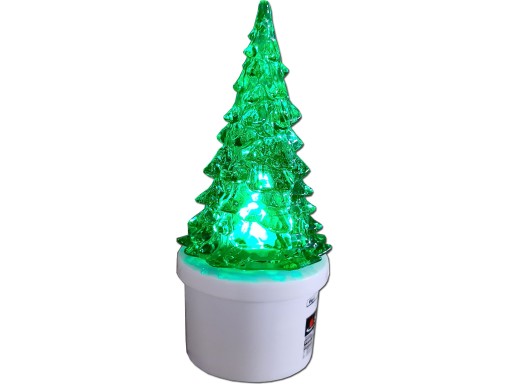 Vložky do LED sviečok ZELENÝ VIANOČNÝ STROMČEK + BATÉRIE