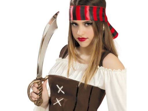 PIRÁTSKA ŠABLA PIRÁTSKY MEČ KORZÁR ZBRAŇ 45cm
