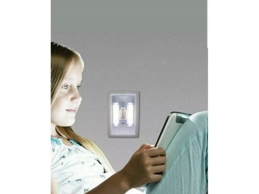 Bezdrôtová LED COB lampa s magnetickým spínačom
