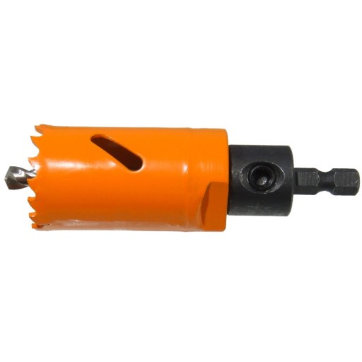 Sada - Bimetalová dierová píla pr. 29 mm + adaptér