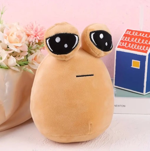 SLADKÁ HRAČKA SOFT POU MASKOT PLYŠOVÁ HRAČKA MY PET ALIEN 22cm