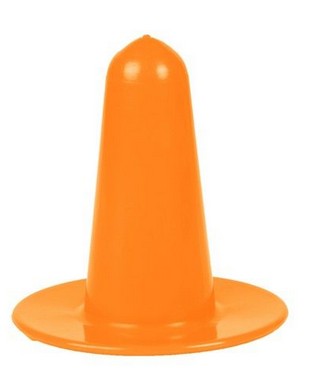 KMENOVÁ GUMOVÁ ZÁSTRČKA SLEPÝ POMARANČOVÝ CUKR