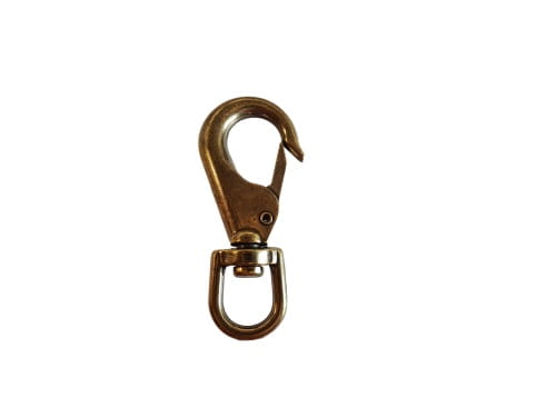 Karabína 16x83mm homárska spona sv.zlatá