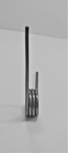 Skrutná pružina d=2,0 * Dz=17 - 1 ks.