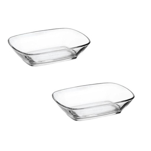 LAV DEFNE 2 sklenené misky na šalát 14,5 cm 230 ml Wwa