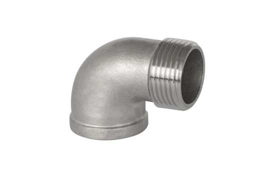 PNEUMATICKÉ KOLENO 1/4 W-Z nerez AISI 316