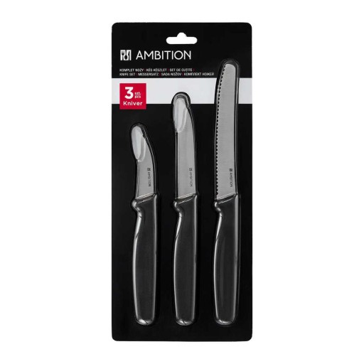 KNIVER AMBITION 3-DIELNA SADA RAŇAJKOVÝCH NOŽOV.