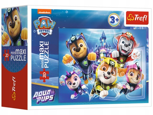 Puzzle 20 miniMaxi Veselých psíkov TREFL