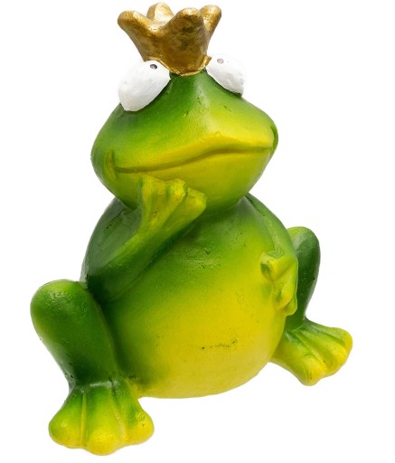 Keramická figúrka žaby GARDEN FROG