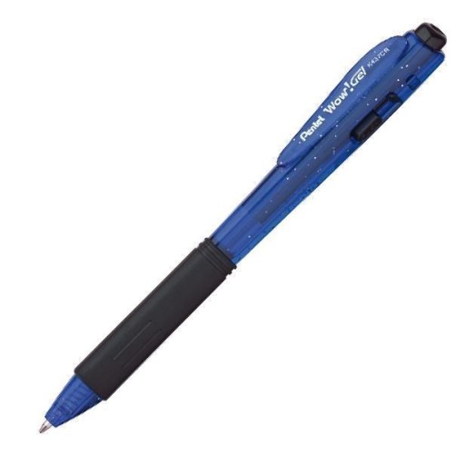 Modré gélové pero Pentel Wow Gel K437CR