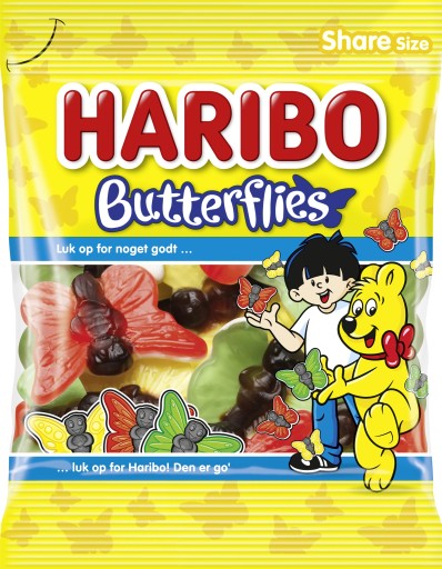 Haribo motýle