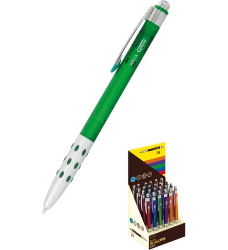 Modrý automatický guľôčkový hrot 0,7mm GR-2051A GRAND