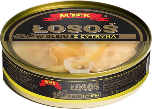 LOSOS V OLEJU s citrónom MK Wieczko Transparen 160g