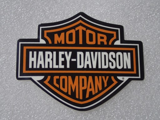 NÁLEPKA S LOGOM SPOLOČNOSTI HARLEY DAVIDSON 6,9 x 5,4 cm