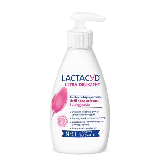 Lactacyd Ultra-jemná hygienická emulzia. Int 200 ml