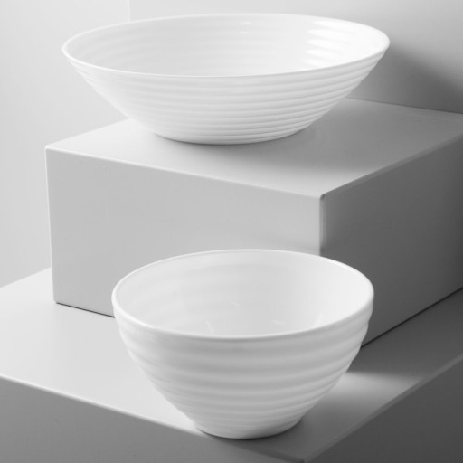 06456 LUMINARC HARENA ŠALÁTOVÁ MISKA BIELA 13 CM