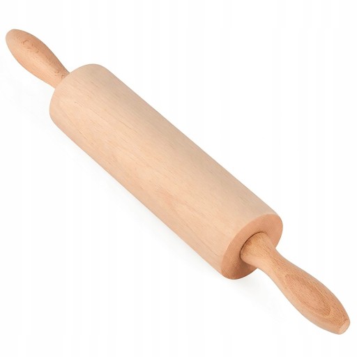 VEĽKÝ KUCHYŇSKÝ MASÍVNY DREVENÝ VÁLEC