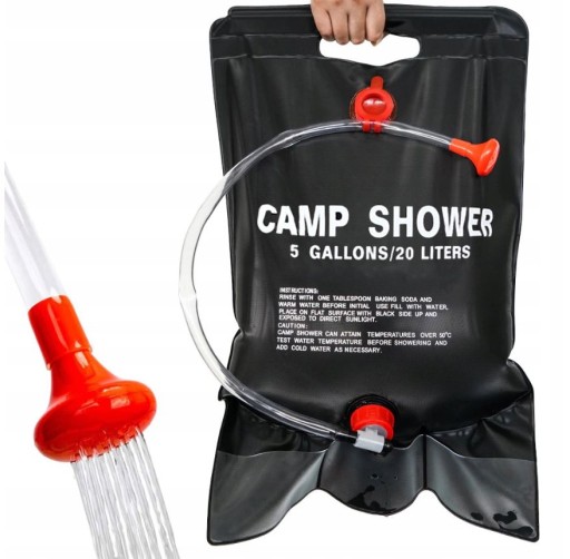 CAMPING SOLAR TURISTICKÁ SPRCHA 20L