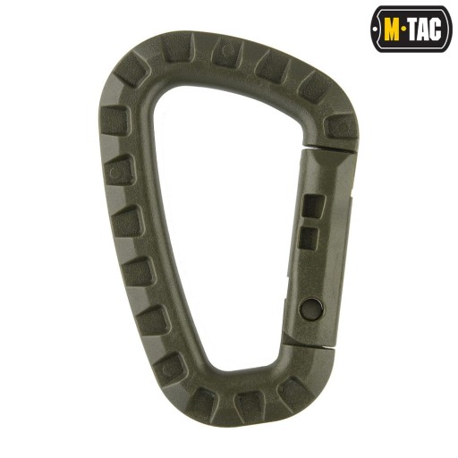 PLASTOVÁ KARABÍNA NA DOPLNKY MATERIÁL M-TAC OLIVE