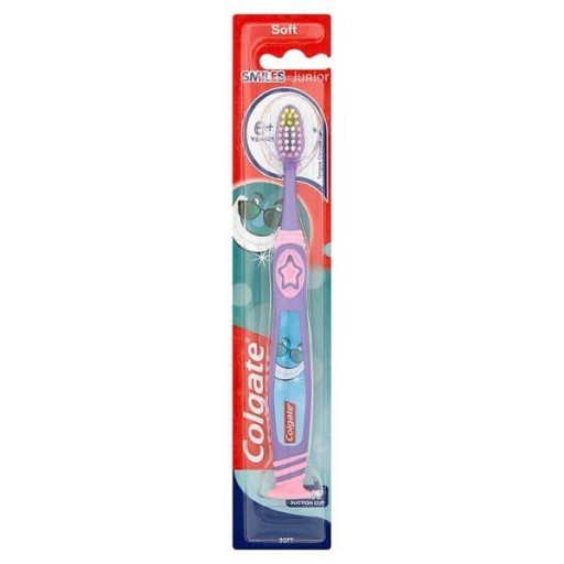 Mäkká zubná kefka Colgate Smiles Junior 6+ rokov