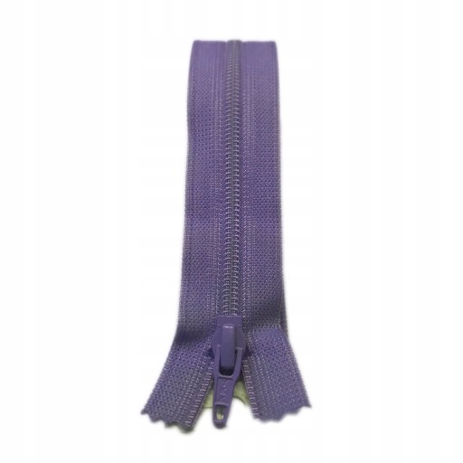 YKK plastový zips 20 cm na nohavice HEATHER 554