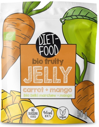 Vegánske ovocné želé bez cukru PRE VEGANOV