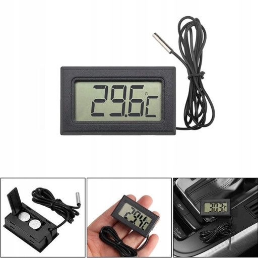 PRESNÝ ELEKTRONICKÝ DIGITÁLNY TEPLOMER SO SONDOU + PREHĽADNÝ DISPLEJ