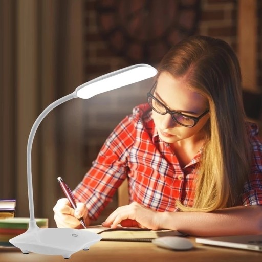 LED STOLNÁ LAMPA DO ŠKOLSKÉHO NOČNÉHO STOLKU TOUCH EDOWA NA VÁŠ STOL