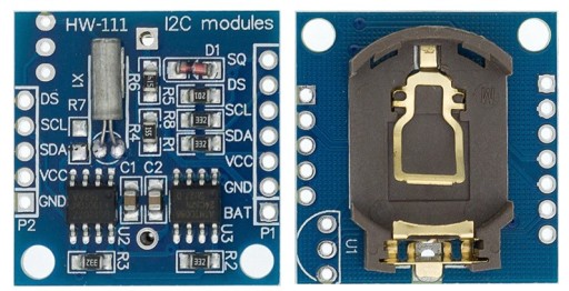 I2C RTC časový modul DS1307 AT24C32 ARDUINO