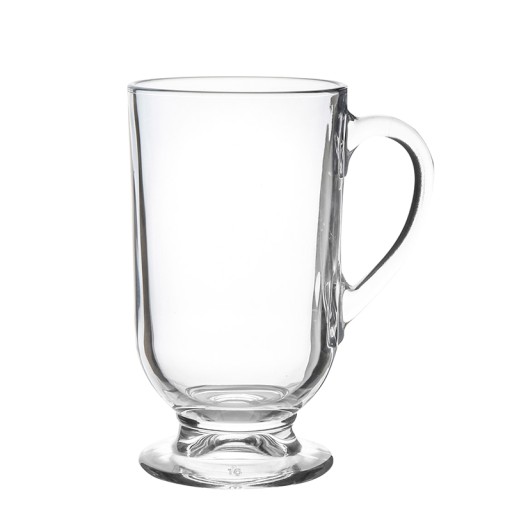 Sklenený hrnček na kávu a čaj, 300 ml