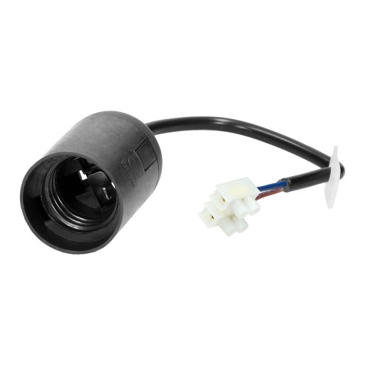 OPRAVNÁ LAMPA E27 ČIERNA 15CM S KOCKOU LH/E27