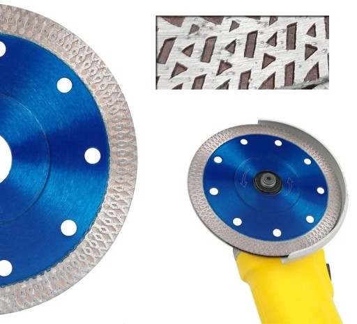 DIAMANTOVÝ DISK NA REZANIE POGREEN 115MM UHLOVÝCH DLAŽDICE PRE BRÚSKU