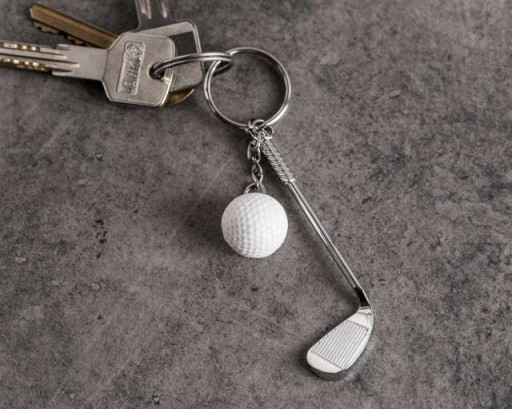 Kľúčenka GOLF, kľúčenka pre golfistu, golf CUB