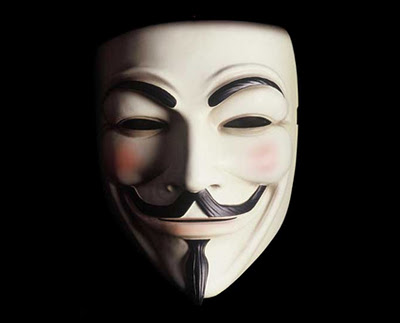 ANONYMNÁ MASKA ACTA VENDETTA PROTEST HALLOWEEN