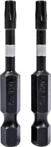 Nárazové bity TORX T20x50mm - 2 ks