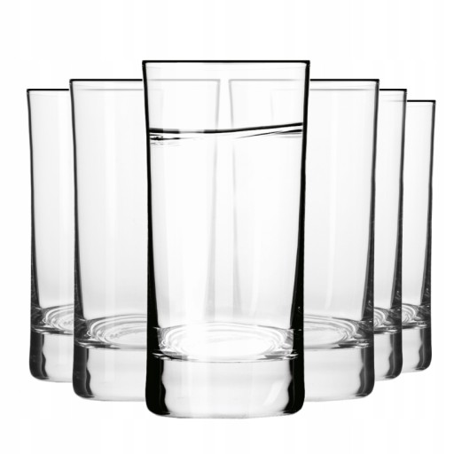 Klasické poháre na vodku 6x40 ml Shot Krosno