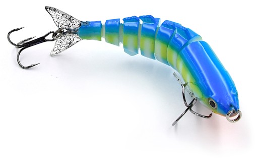 WOBLER na šťuky, zlomený, potápavý, 11 cm, 26 g