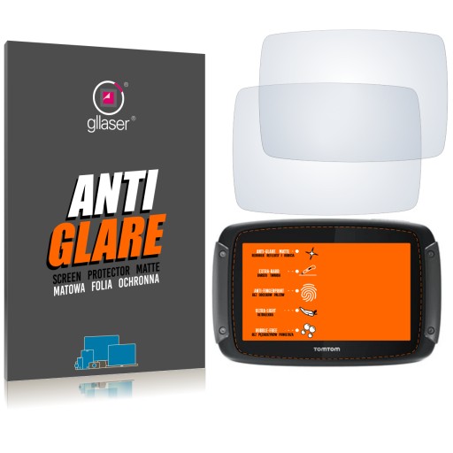 GLLASER Anti-Glare AG ochranná fólia, matná, Tom Tom Rider 550 / 2 ks.
