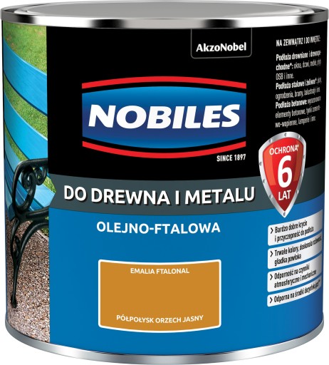Nobiles FTALONAL Orech svetlý pololesklý 0,25L