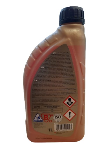 Koncentrát červeného radiátora KULER K2. G12 G12+ 1L