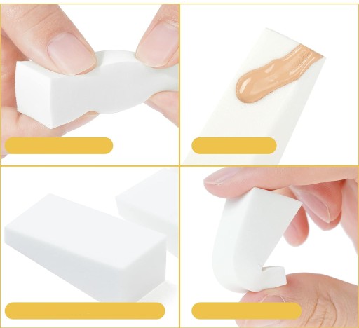OMBRE SPONGE baby boomer HYBRID MAKEUP latexové hubky 10 KS