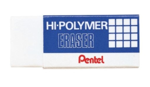 Guma PENTEL ZEH-03 - mini - Jemná guma x 8