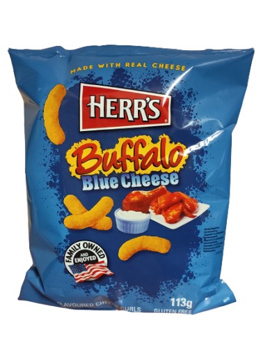 Herr's Buffalo Blue Cheese chrumky 113g