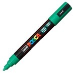 Popisovač Posca PC-5M uni so zelenou farbou na plagáty 6