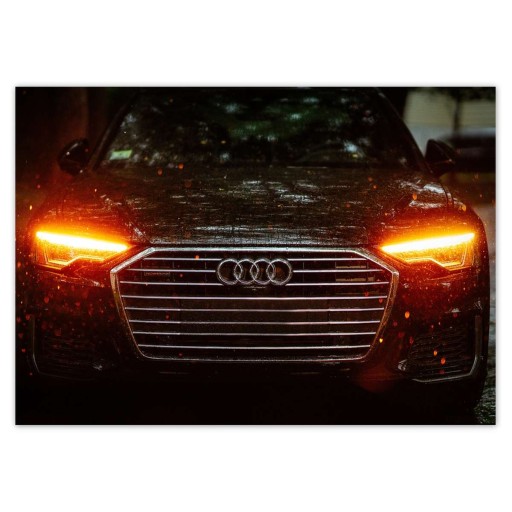 Nálepky A5 LEVEL Audi Krásne autá